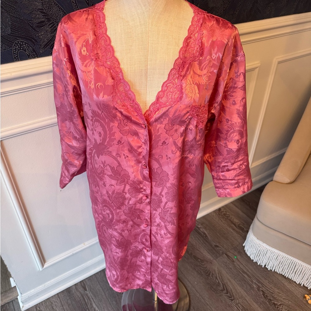 Vintage button-up nightgown